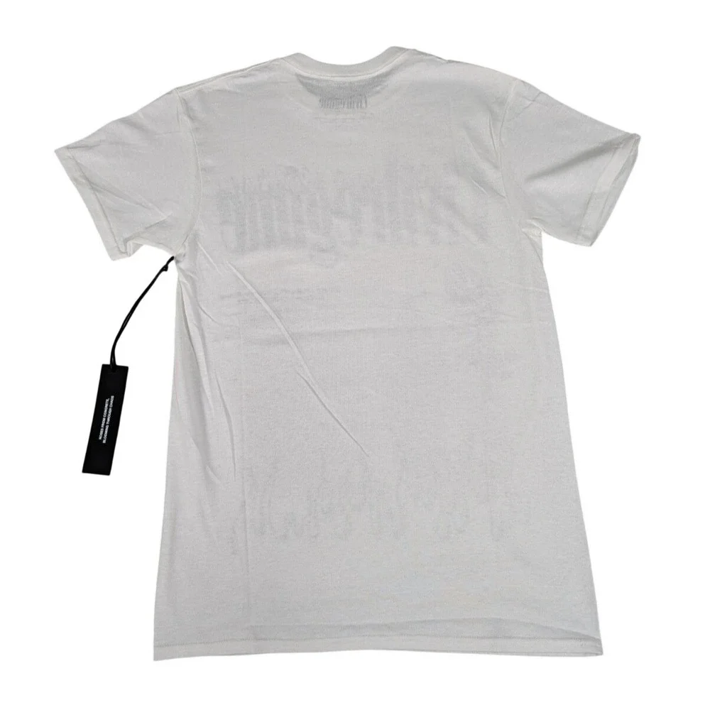Civil Regime Roses From Concrete White Graphic T-Shirt Mens Small NWT